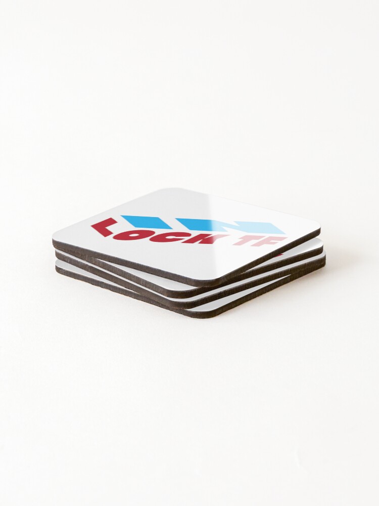 Thumbnail 4 of 5, Coasters (Set of 4), Lock In designed and sold by Minimum-Rage.