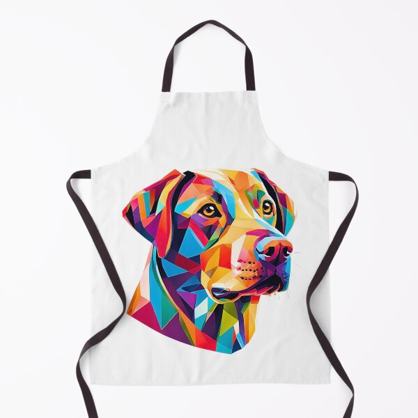 Item preview, Labrador Retriever in Vibrant Geometric Design - Colorful and Artistic designed and sold by Fredster1966.