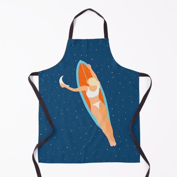 Item preview, Moon Surfing #illustration #painting designed and sold by 83oranges.com.