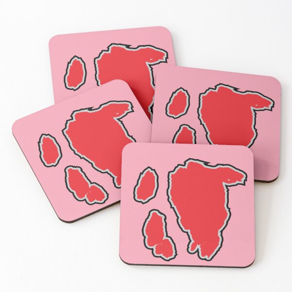 Item preview, Big Red Cow Pattern | Pink Cowhide Pattern designed and sold by PatternPen.