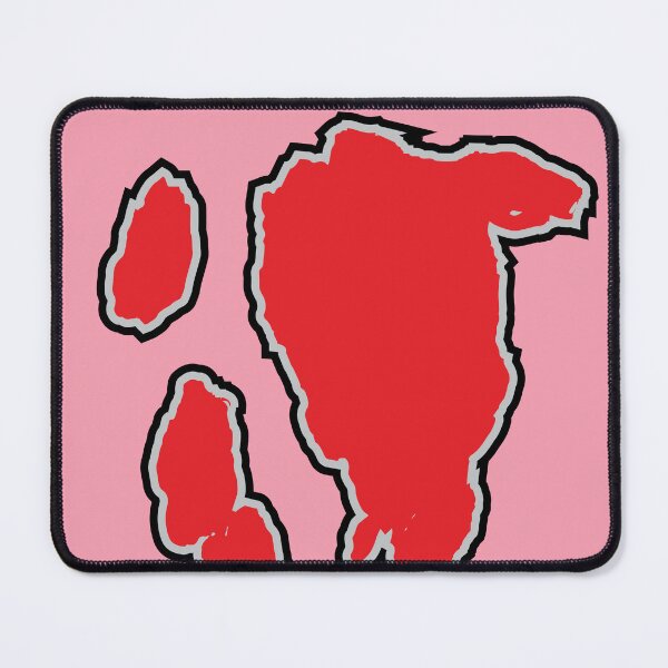 Item preview, Big Red Cow Pattern | Pink Cowhide Pattern designed and sold by PatternPen.