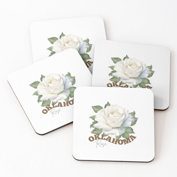 Artikelvorschau, Oklahoma State Flower Rosa Klassisches T-Shirt Sticker entworfen und verkauft von ThinkNature!.