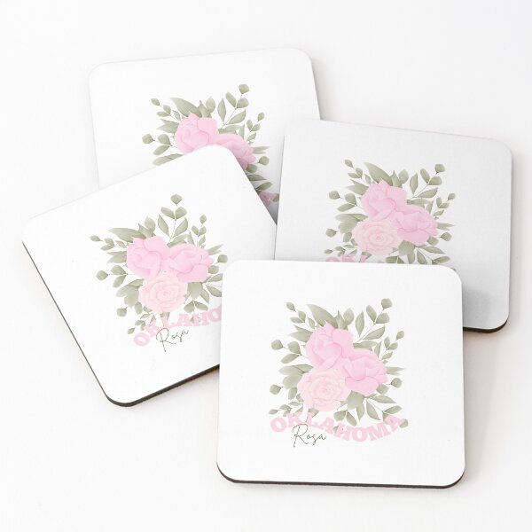 Artikelvorschau, Oklahoma State Flower Rosa Klassisches T-Shirt Sticker entworfen und verkauft von ThinkNature!.