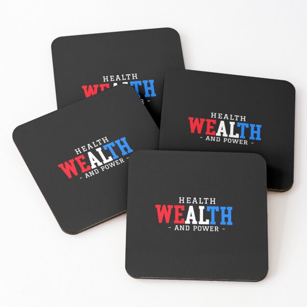Item preview, Health, Wealth, and Power designed and sold by Ink & Circuit.