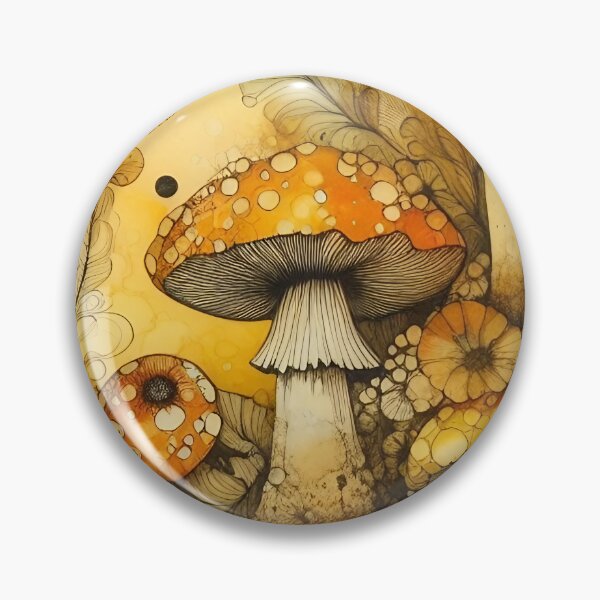 Item preview, Floral Mushrooms designed and sold by GraphicsClub.