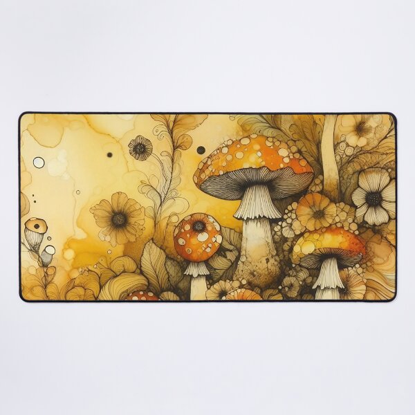 Item preview, Floral Mushrooms designed and sold by GraphicsClub.