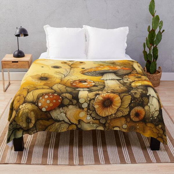Item preview, Floral Mushrooms designed and sold by GraphicsClub.