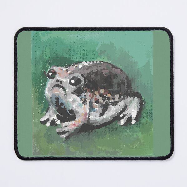 Item preview, Breviceps adspersus frog  created with acrylic paints designed and sold by alina-k-design.