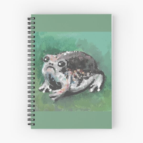 Item preview, Breviceps adspersus frog  created with acrylic paints designed and sold by alina-k-design.