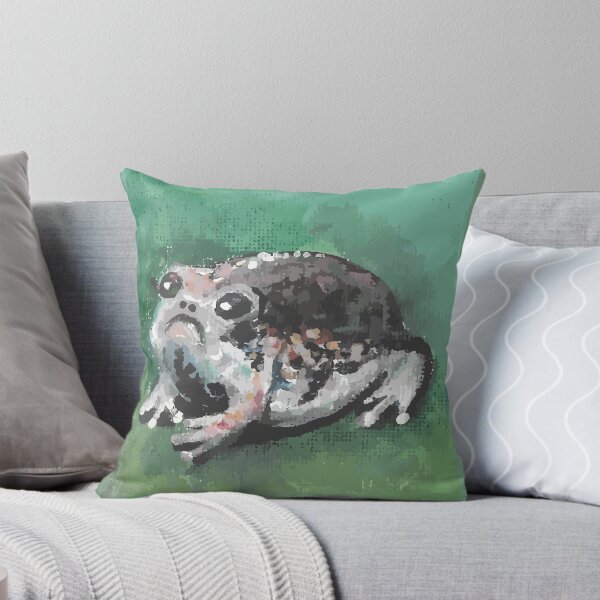 Item preview, Breviceps adspersus frog  created with acrylic paints designed and sold by alina-k-design.
