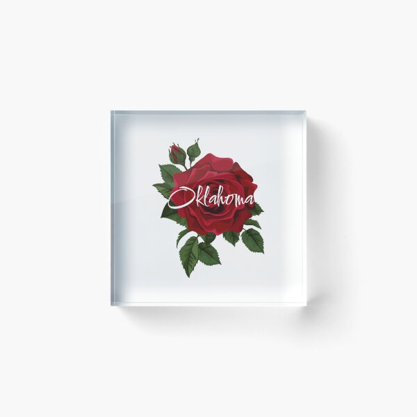 Artikelvorschau, Oklahoma State Flower Rosa Klassisches T-Shirt Sticker entworfen und verkauft von ThinkNature!.