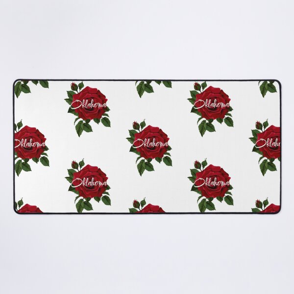 Item preview, Oklahoma State Flower Rosa Classic T-shirt Sticker designed and sold by ThinkNature!.