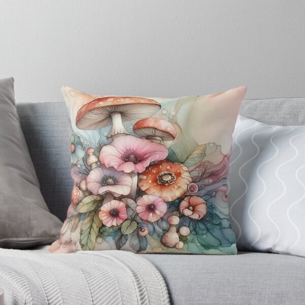Item preview, Floral Mushrooms designed and sold by GraphicsClub.