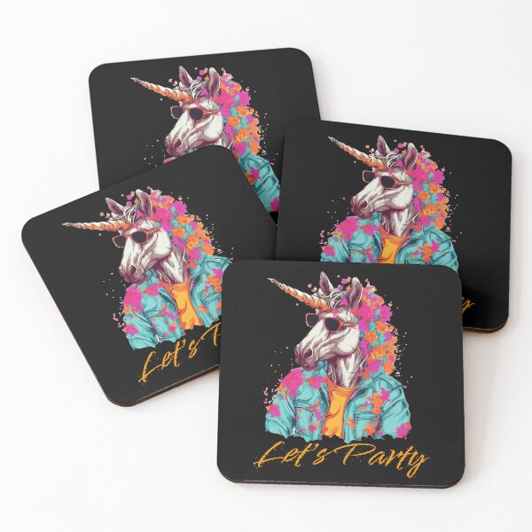 Item preview, Let's Party Colourful Unicorn designed and sold by The magic  Yellow bus.