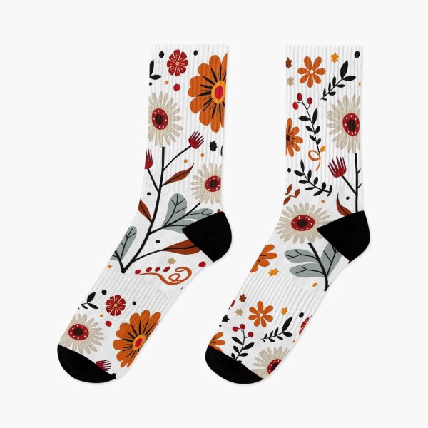 Item preview, Retro Floral Pattern – Boho Garden Design designed and sold by ArtofBJ.