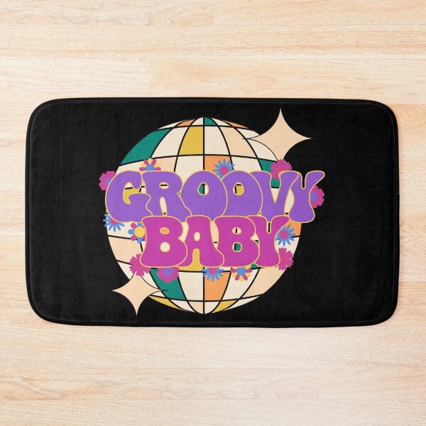 Item preview, Groovy Baby, 70s retro disco design, disco ball designed and sold by CorvusLunaArt.