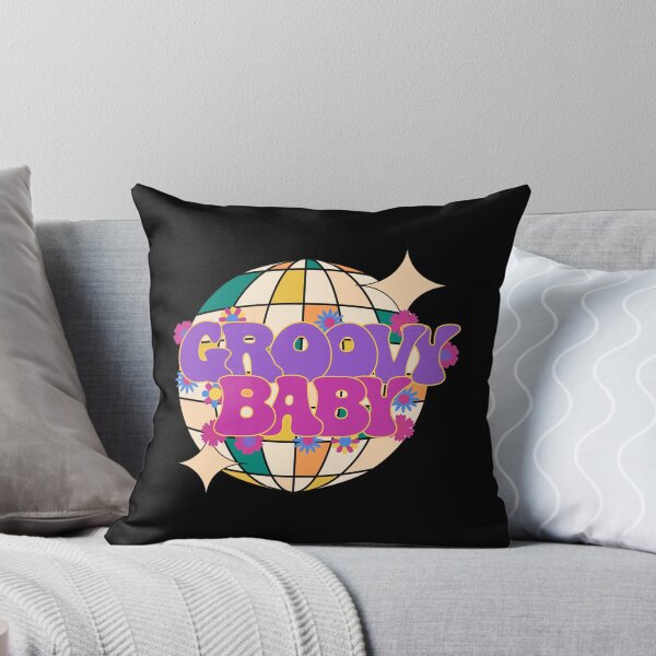 Item preview, Groovy Baby, 70s retro disco design, disco ball designed and sold by CorvusLunaArt.