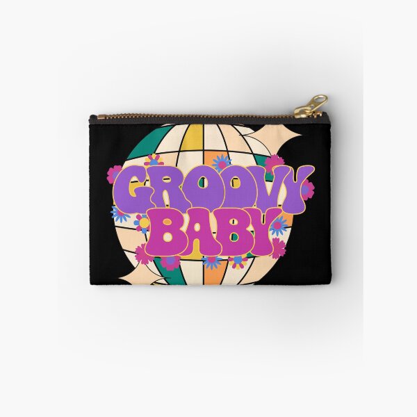 Item preview, Groovy Baby, 70s retro disco design, disco ball designed and sold by CorvusLunaArt.