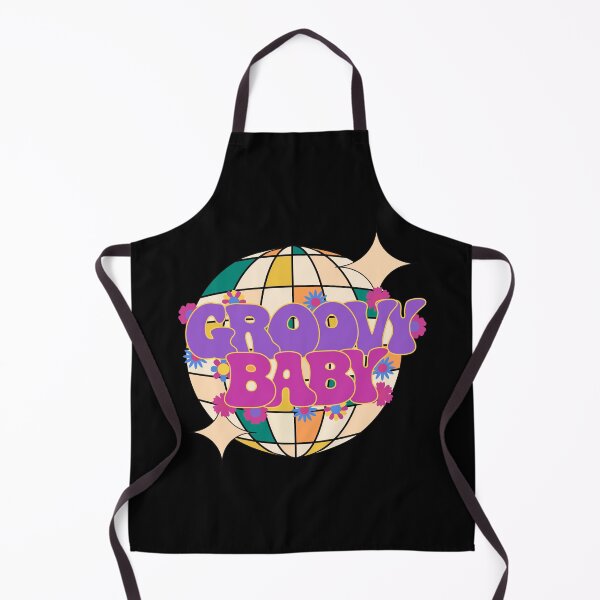 Item preview, Groovy Baby, 70s retro disco design, disco ball designed and sold by CorvusLunaArt.