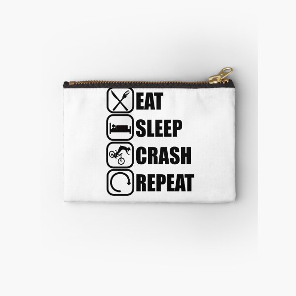Item preview, Eat Sleep Crash Repeat   designed and sold by chriswilson111.