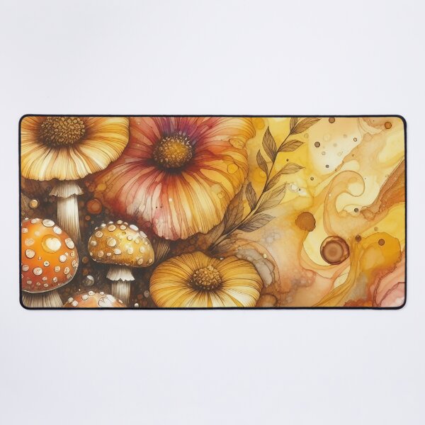Item preview, Floral Mushrooms designed and sold by GraphicsClub.