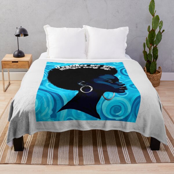 Item preview, Together We Rise Stronger Every Day Blue Pride Portrait designed and sold by SplashTastic.
