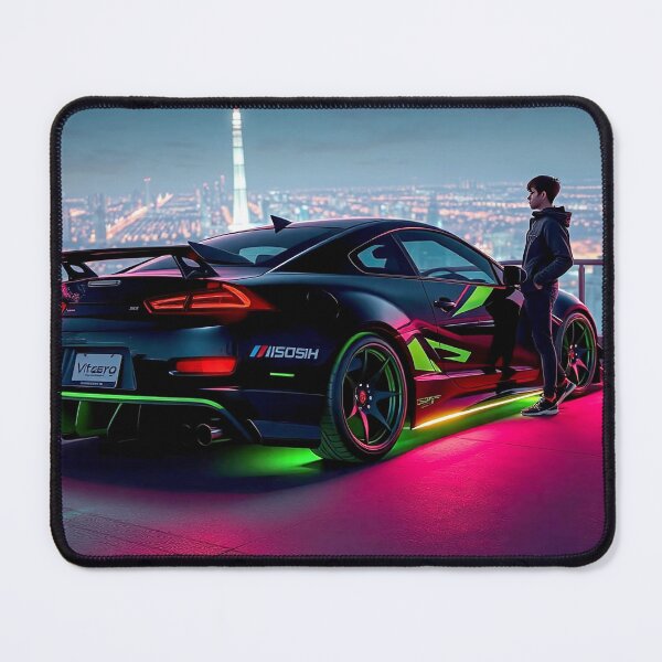 Item preview, Mitsubishi EVO on a skyscraper roof designed and sold by Salimgor Hangaround Music.