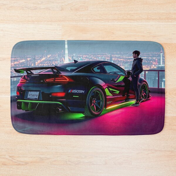 Item preview, Mitsubishi EVO on a skyscraper roof designed and sold by Salimgor Hangaround Music.