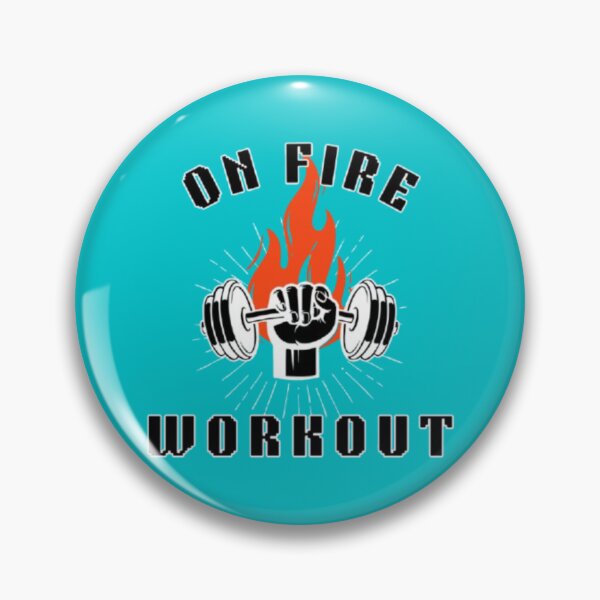Item preview, Gym motivation-on fire workout-thumb ells | fire | inspiration| daily motivation designed and sold by Kaivinaikadhaigal.
