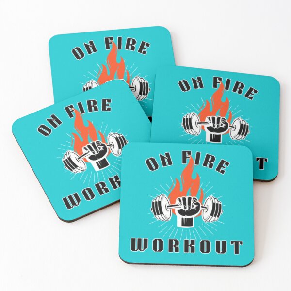 Item preview, Gym motivation-on fire workout-thumb ells | fire | inspiration| daily motivation designed and sold by Kaivinaikadhaigal.