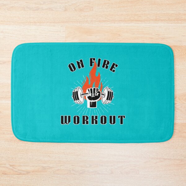 Item preview, Gym motivation-on fire workout-thumb ells | fire | inspiration| daily motivation designed and sold by Kaivinaikadhaigal.