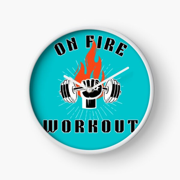 Item preview, Gym motivation-on fire workout-thumb ells | fire | inspiration| daily motivation designed and sold by Kaivinaikadhaigal.