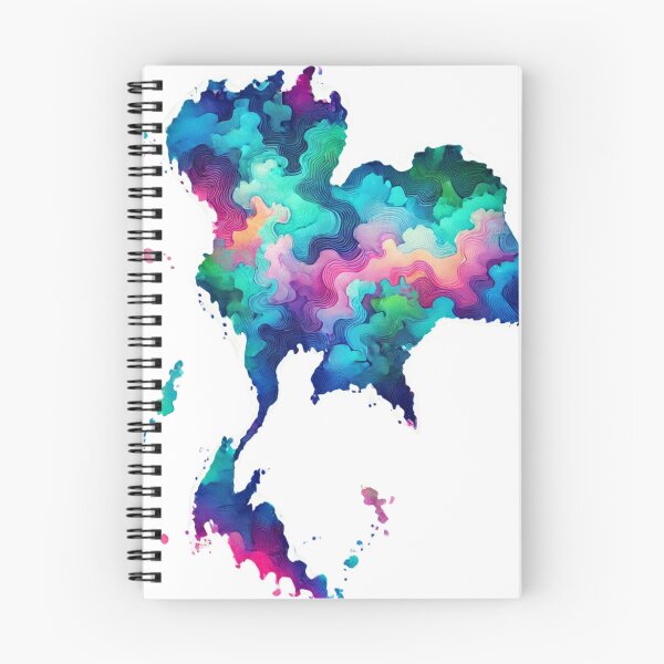 Item preview, " Artistic Thailand Map Design" designed and sold by ForFamily1120.