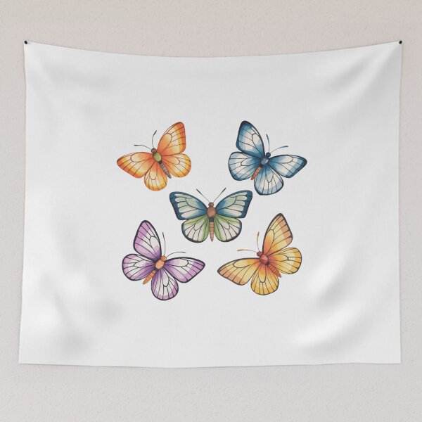 Item preview, Colorful Butterflies designed and sold by nimmitrends.