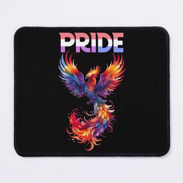 Item preview, Transgender Visibility Phoenix Rising - Trans Pride LGBTQ Pride Graphic Design designed and sold by ItsAKinkThing.