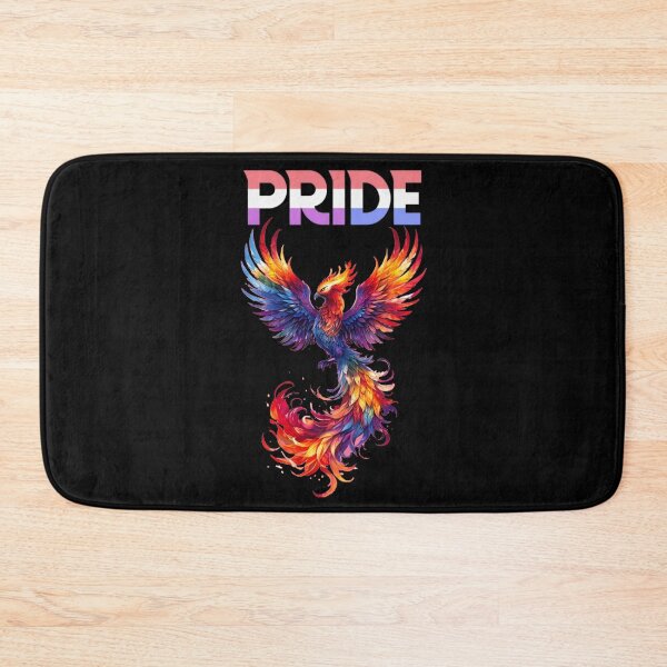 Item preview, Transgender Visibility Phoenix Rising - Trans Pride LGBTQ Pride Graphic Design designed and sold by ItsAKinkThing.