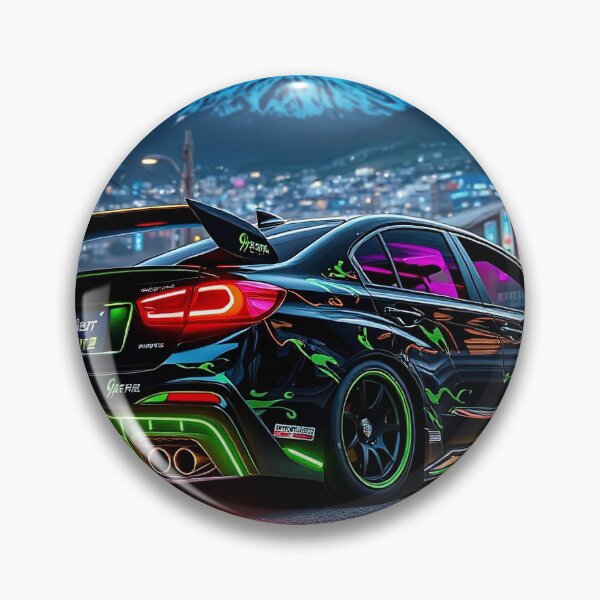 Item preview, Mitsubishi EVO from behind in a mountain village designed and sold by Salimgor Hangaround Music.