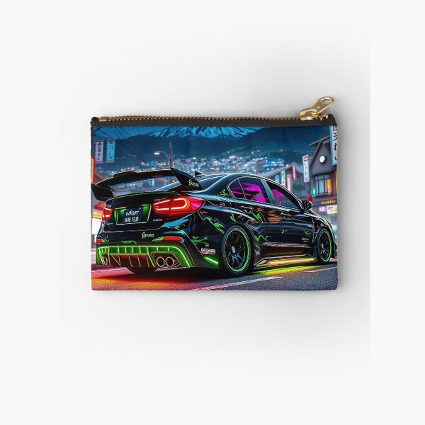 Item preview, Mitsubishi EVO from behind in a mountain village designed and sold by Salimgor Hangaround Music.