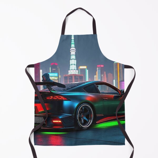 Item preview, Mitsubishi EVO from behind on a roof at night designed and sold by Salimgor Hangaround Music.