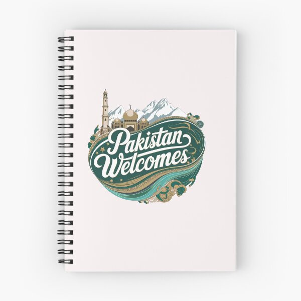 Item preview, Pakistan Welcomes Flag Map Islamabad, K2, Lahore, Himalayas designed and sold by AnimalsDH305.