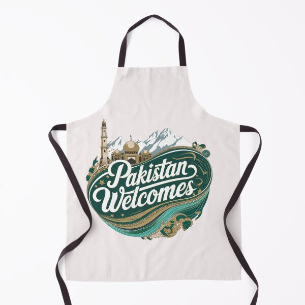Item preview, Pakistan Welcomes Flag Map Islamabad, K2, Lahore, Himalayas designed and sold by AnimalsDH305.
