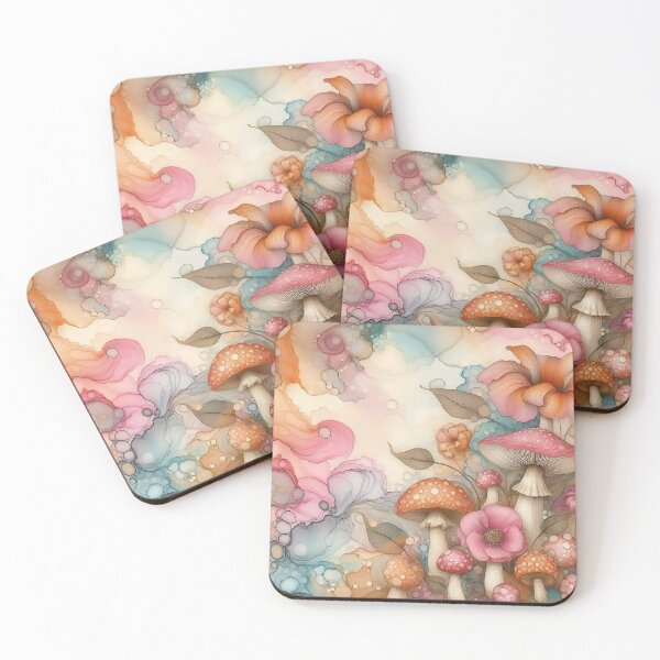 Item preview, Floral Mushrooms designed and sold by GraphicsClub.