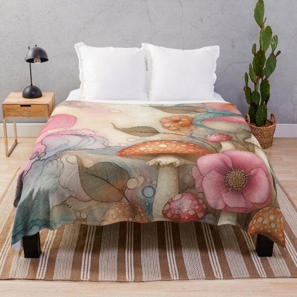 Item preview, Floral Mushrooms designed and sold by GraphicsClub.
