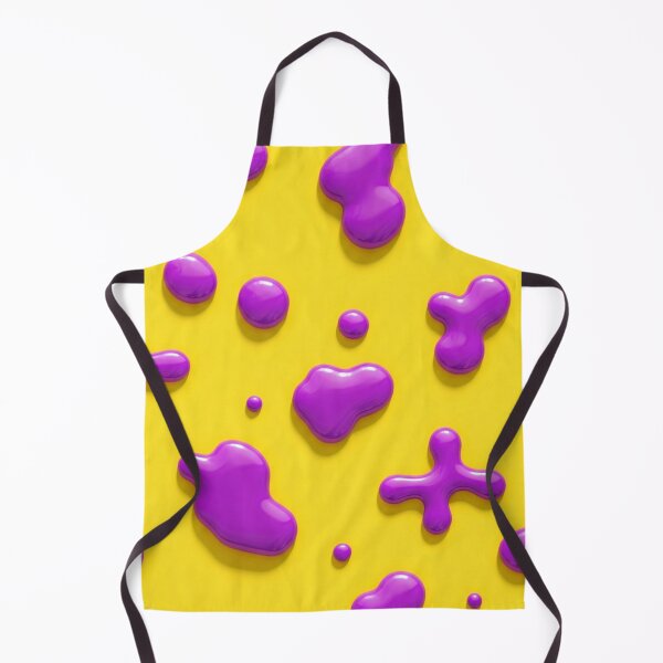 Aperçu de l'œuvre Taches violettes sur fond jaune (2) créée et vendue par AnTartstudios.