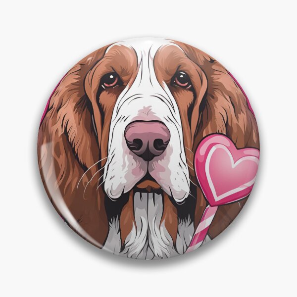 Item preview, Valentine's Day Grand Basset Griffon Vendéen Love designed and sold by GoodyPaws.