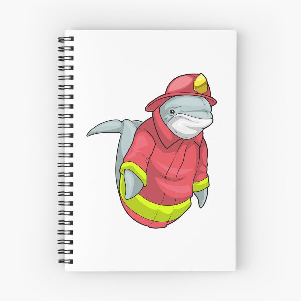 Item preview, Dolphin Firefighter Fire helmet Fire department designed and sold by Snabdesign84.