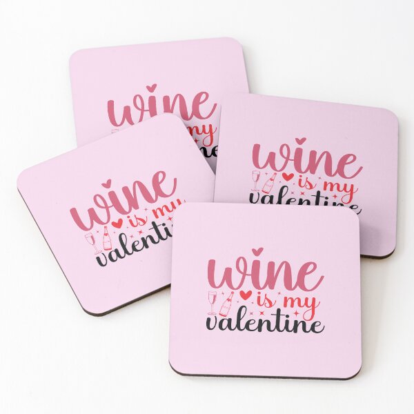 Item preview, Wine Is My Valentine - Cheers to Love and Cabernet designed and sold by Merch Alchemy.