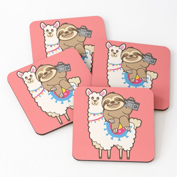 Item preview, Cute Sloth llama designed and sold by plushism.
