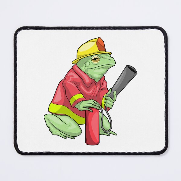 Item preview, Frog Firefighter Fire extinguisher Fire department designed and sold by Snabdesign84.