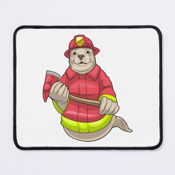 Item preview, Seal Firefighter Axe Fire department designed and sold by Snabdesign84.